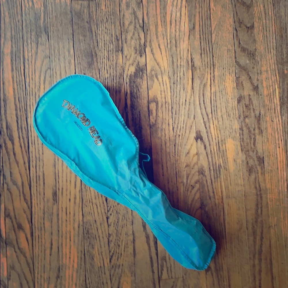 Blue diamond ukulele